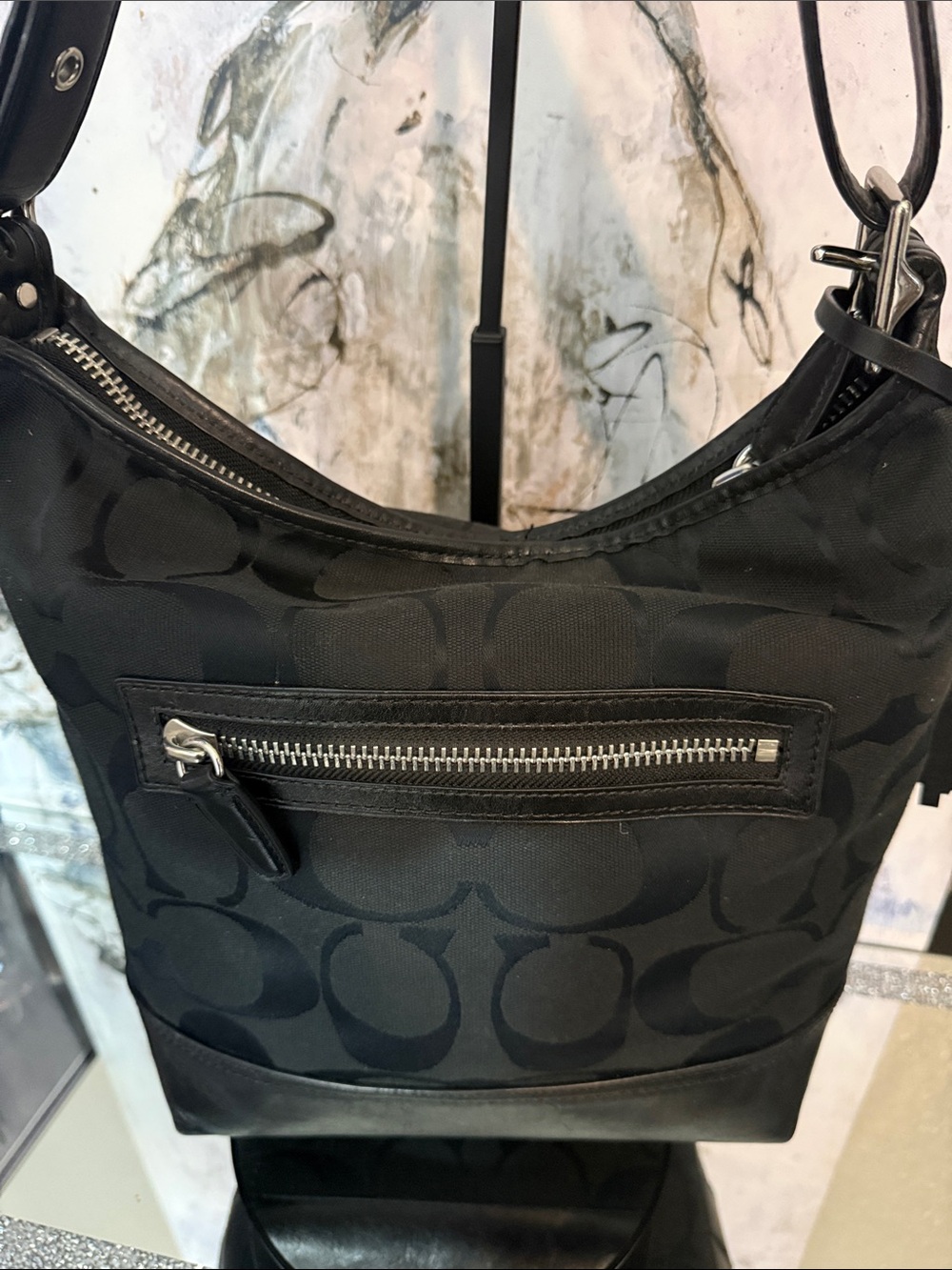 Coach Shoulder Bag Legacy Signature Duffle 21149 - Picture 3 of 13